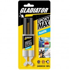 Gladiator Epoxy max plastic dvokomponentni lepak za plastiku 28 gr.       